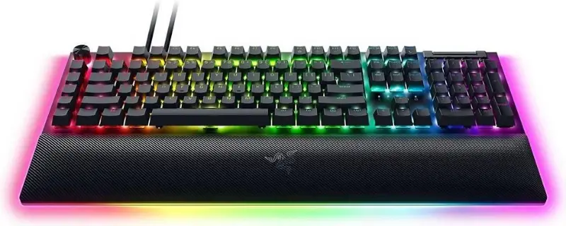 Picture of Razer BlackWidow V4 Pro Gaming Keyboard Black - Green Switch RZ03-04680100-R3M1