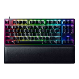 Picture of Razer Huntsman V2 TKL RGB GAMING Black Keyboard  RZ03-03940300-R3M1