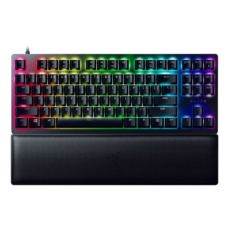 Picture of Razer Huntsman V2 TKL RGB GAMING Black Keyboard  RZ03-03940300-R3M1