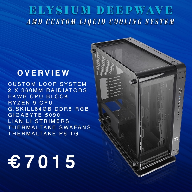 Picture of ELYSIUM Deepwave - AMD Liquid cooled System