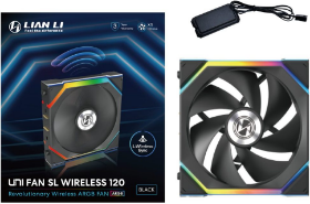Picture of Lian Li Uni FAN SL Wireless 120 Reverse Blade Single Black