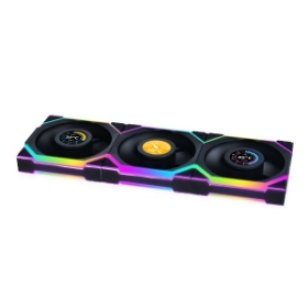 Picture of Lian Li Uni FAN SL Wireless LCD 120 Reverse Blade 3-Pack Black