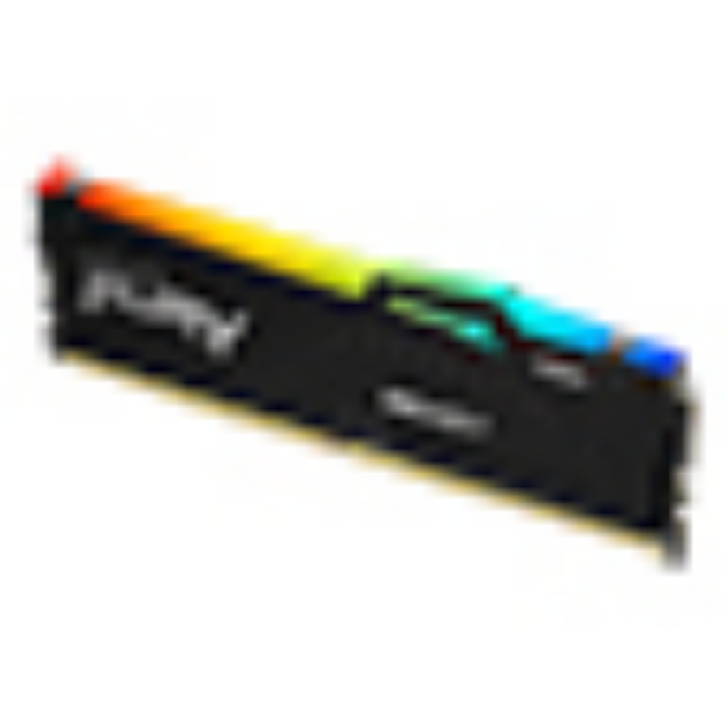 Picture of Kingston Fury Beast DDR5 64GB (2x32)   CL30 DIMM Kit of 2 FURY Beast White RGB EXPO KF560C30BWEAK2-64