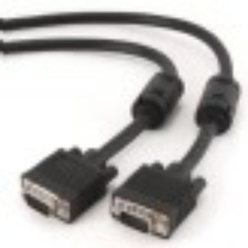 Picture of Gembird  Premium dual-shielded VGA cable with  with ferrite cores 1.8M CC-PPVGA-6B