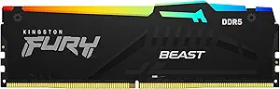 Picture of Kingston Fury Beast DDR5 6000 64GB   RGB KIT (2x32) KF560C36BBEAK2-64