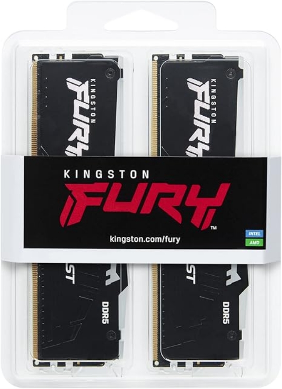 Picture of Kingston Fury Beast DDR5 6000 64GB   RGB KIT (2x32) KF560C36BBEAK2-64