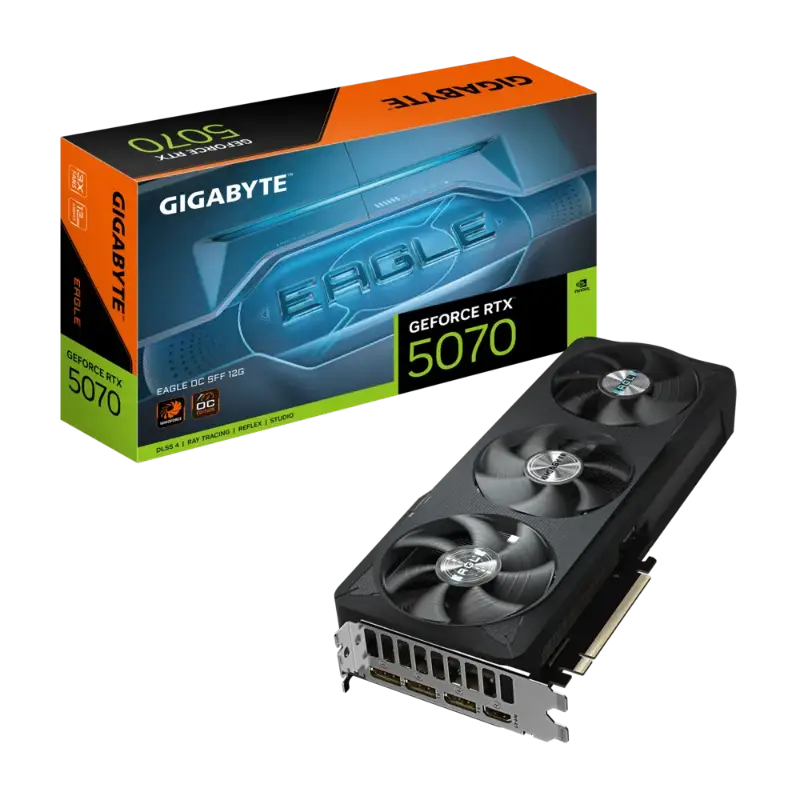 Picture of Gigabyte GeForce RTX™ 5070 Eagle OC  GDDR6  12GB GV‑N5070EAGLE OC‑12GD