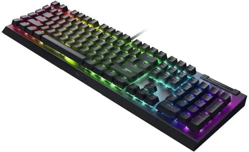 Razer BlackWidow V4 X mechanical gaming keyboard with RGB lighting