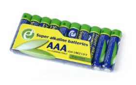 Picture of Gembird Alkaline AAA Batteries 10-pack   EG-BA-AAASA-01