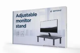 Picture of Gembird Adjustable monitor stand (rectangle)  MS-TABLE-01
