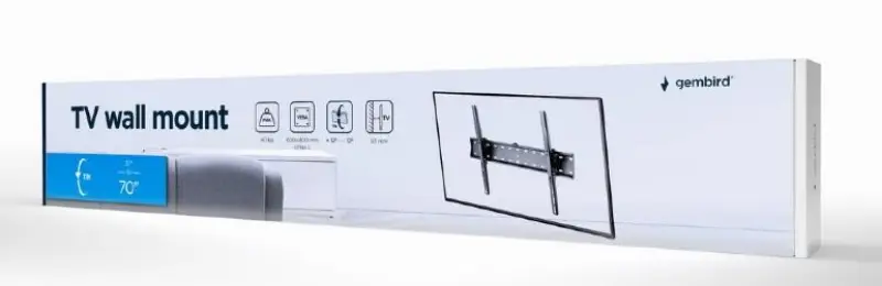 Picture of Gembird TV wall mount (tilt), 37”-70”  WM-70T-02