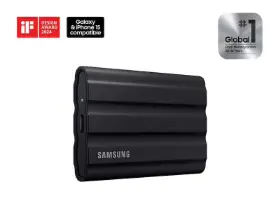 Picture of Samsung Portable SSD T7 Shield USB 3.2 Gen 2, 1 TB Black