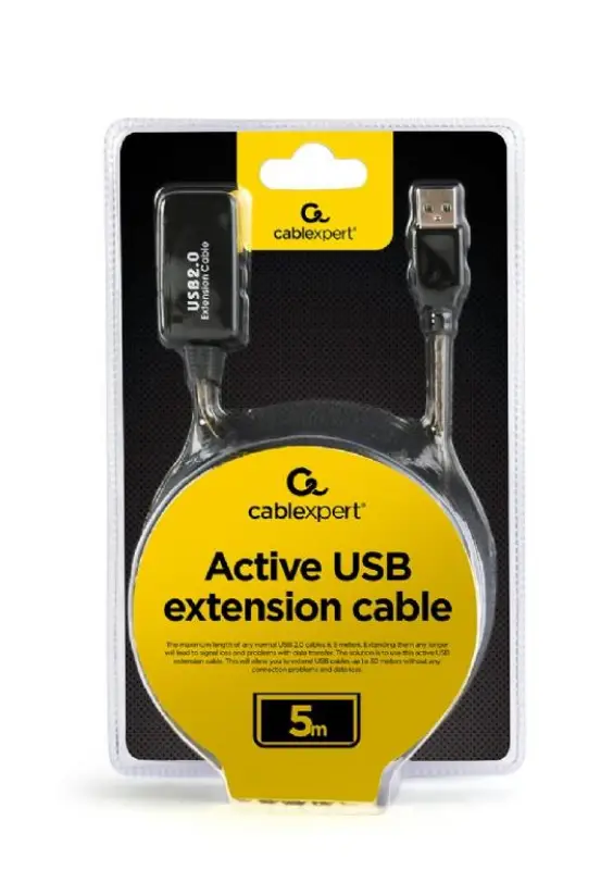 Picture of Gembird Active USB 2.0 Extension Cable – 5 m  UAE-01-5M