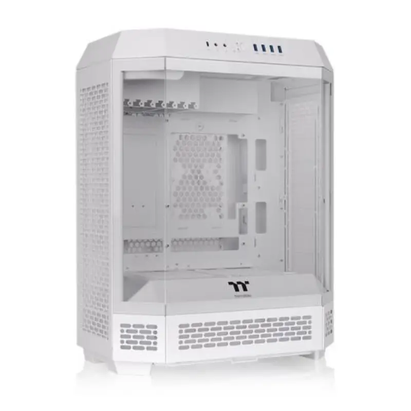 Picture of Thermaltake The Tower 600 Snow White, 2 xCT140
