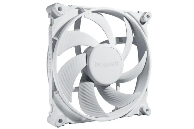 Picture of be quiet! Silent Wings 4 140 mm PWM High-Speed ​​ ​​White Fan, Optimized Fan Blades  Fluid Dynamic Bearing, BL117