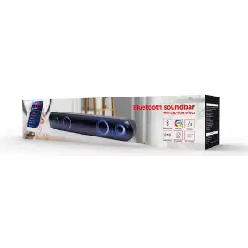 Picture of Gembird Bluetooth Soundbar with LED light effect black  SPKBT-BAR400L