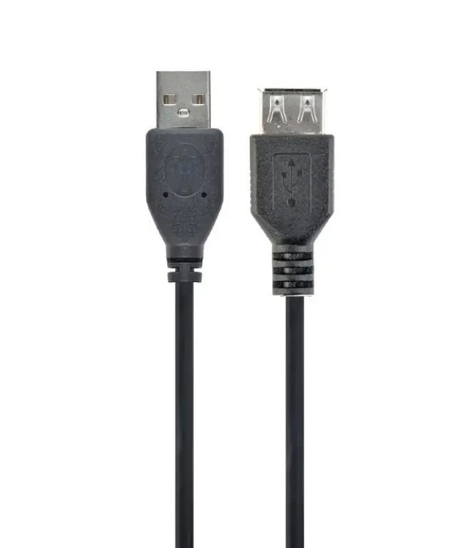 Picture of Gembird USB 2.0 extension cable, 0.75 m, black   CC-USB2-AMAF-75CM/300-BK