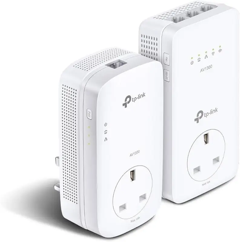Picture of TP-Link TL-WPA8631P KIT(UK) AV1300 Gigabit Passthrough Powerline ac Wi-Fi Kit