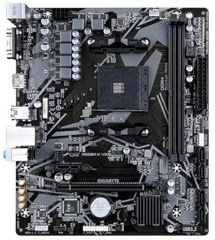 Picture of Gigabyte A520M K V2 mATX Motherboard  AMD AM4 CPUs