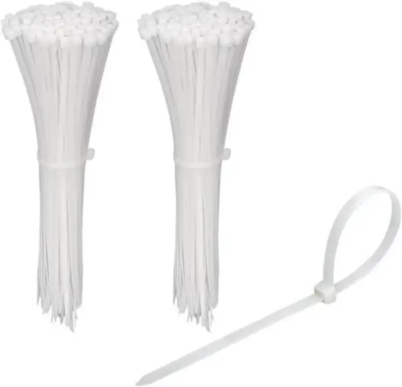 Picture of Gembird Nylon Cable Ties  250mm x 3.6mm  Frost+UV resistant white, bag of 100 pcs NYTFR-250x3.6-W