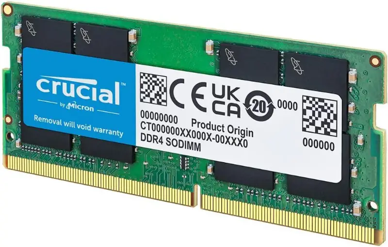 Picture of CRUCIAL 8GB DDR4 3200MHz PC4-25600  CL22 CT8G4SFRA32A
