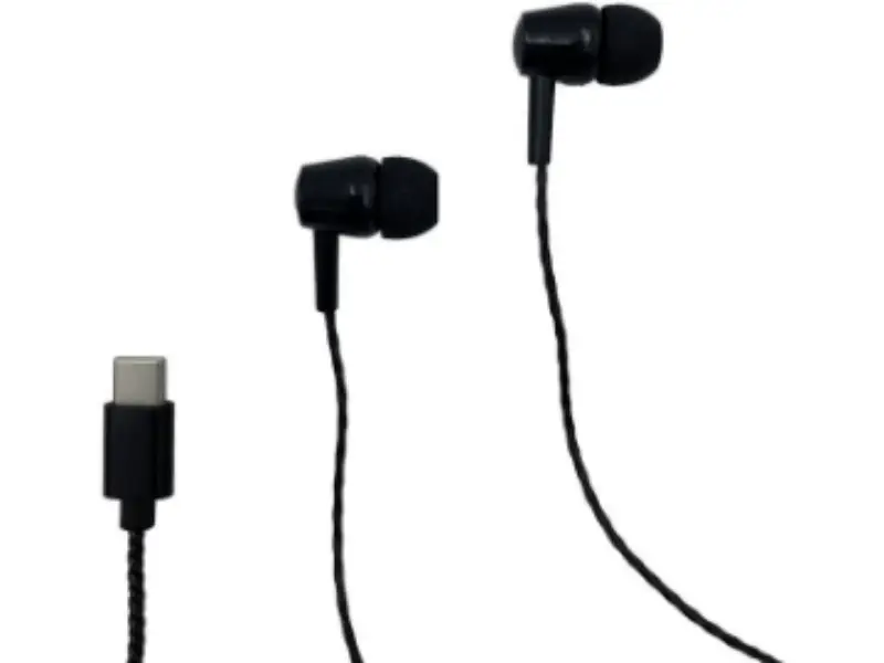 Picture of Mediatech Magicsound USB-C MT3600K Black - Compatible with Analog Audio Cellphones Type C