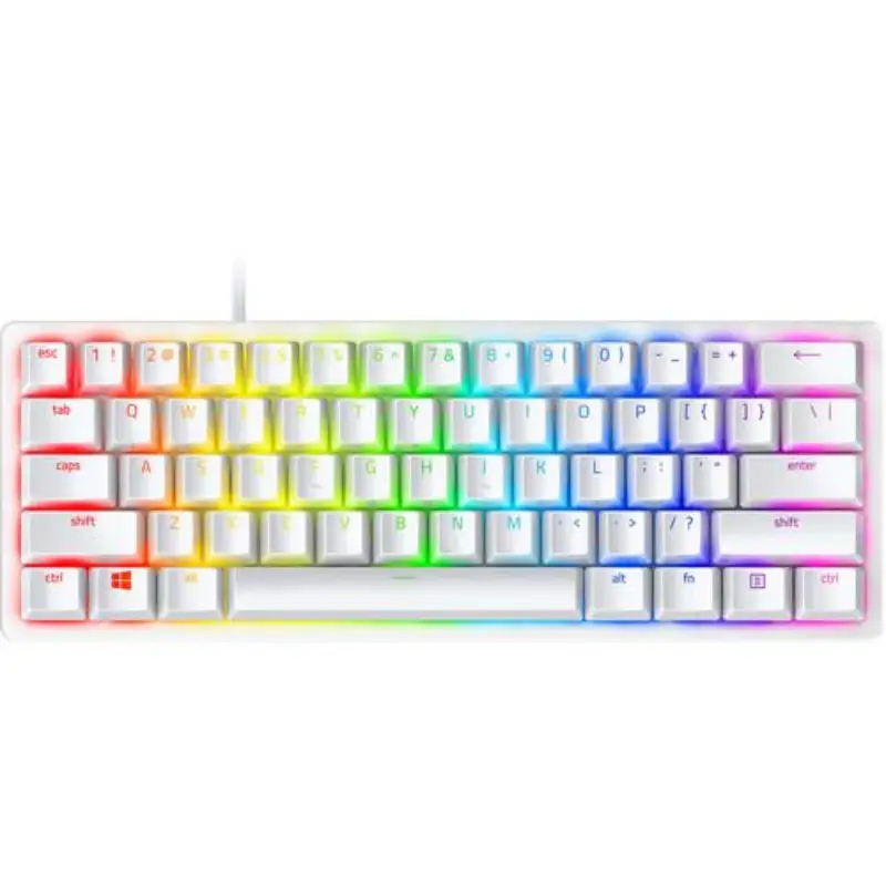 Picture of Razer Huntsman Mini Mercury Keyboard White RZ03-03390300-R3M1