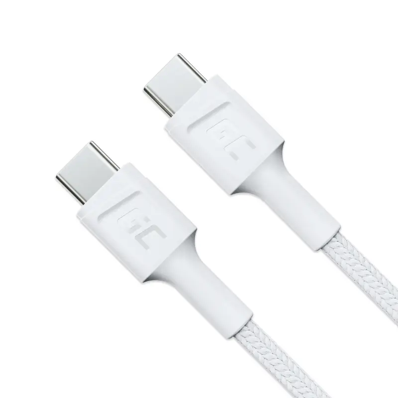 Picture of Green Cell 60W Fast Charging USB-C 1.2m White KABGC30W Type C