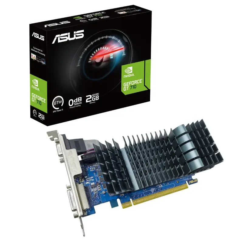 Picture of ASUS GeForce GT 710 2GB DDR3 EVO low-profile  90YV0ALA-M0NA00
