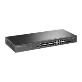 Picture of TP-Link TL-SG3428X-UPS Omada 24-Port Gigabit L2+ Managed Switch with 4 10GE SFP+ Slots and UPS Power Supply