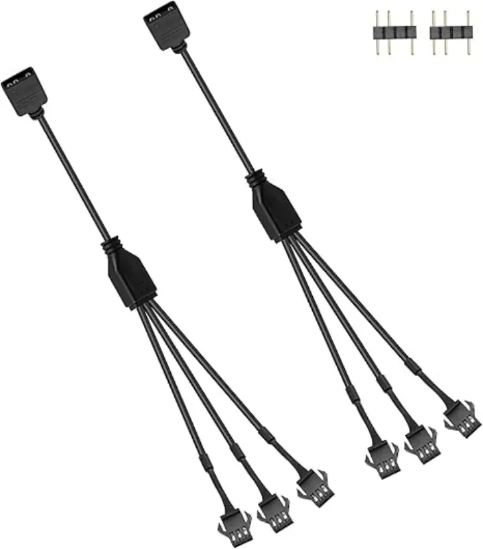 Picture of OEM 5V 3Pin Splitter 1 to 3 for ARGB FAN LED