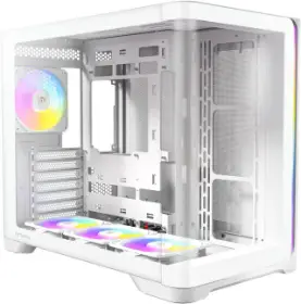 Picture of Antec C5 Curve ARGB White Mid-Tower ATX PC Case ,Curved Tempered Glass