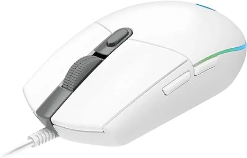 Picture of Logitech Mouse  G203 Lightsync White
