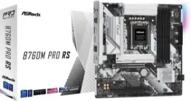 Picture of ASRock B760M Pro RS Intel S1700 DDR5 PCIe  PCIe 4.0 3x M.2 2.5GbE Full ATX Motherboard
