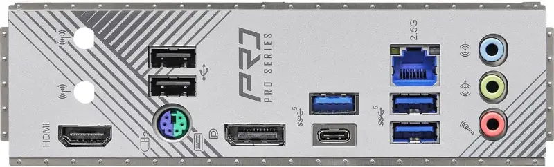 Picture of ASRock B760M Pro RS Intel S1700 DDR5 PCIe  PCIe 4.0 3x M.2 2.5GbE Full ATX Motherboard