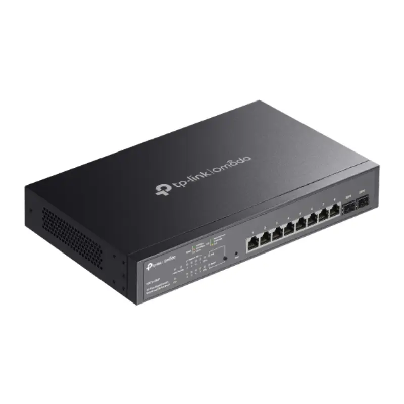 Picture of TP-Link Omada SG2210MP 10-Port Gigabit Smart Switch with 8-Port PoE+