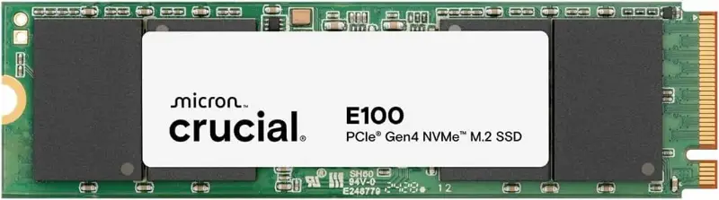 Picture of Crucial E100 1TB NVMe PCIe 4.0 x4 (M.2 2280)  CT1000E100SSD8