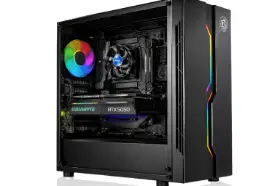 Intel BLAZE Spark entry-level gaming PC with Core i3 and RTX 5050