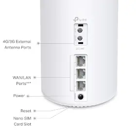 Picture of TP-Link Deco X10-4G(1-pack) AX1500 Mesh Wi-Fi 6  Gateway