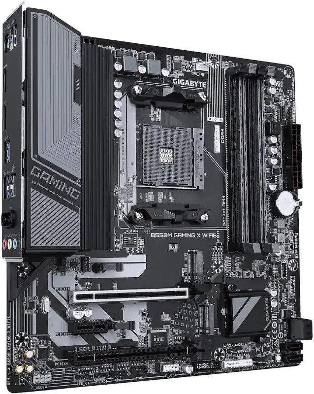Picture of Gigabyte B550M GAMING X WiFi6 1.0 motherboard