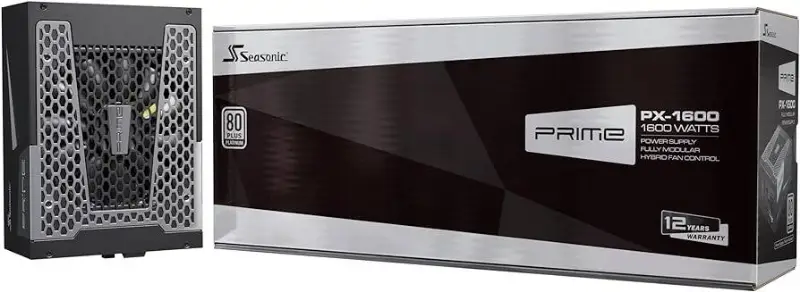 Picture of Seasonic PRIME PX-1600 1600W 80+ Platinum Fully Modular