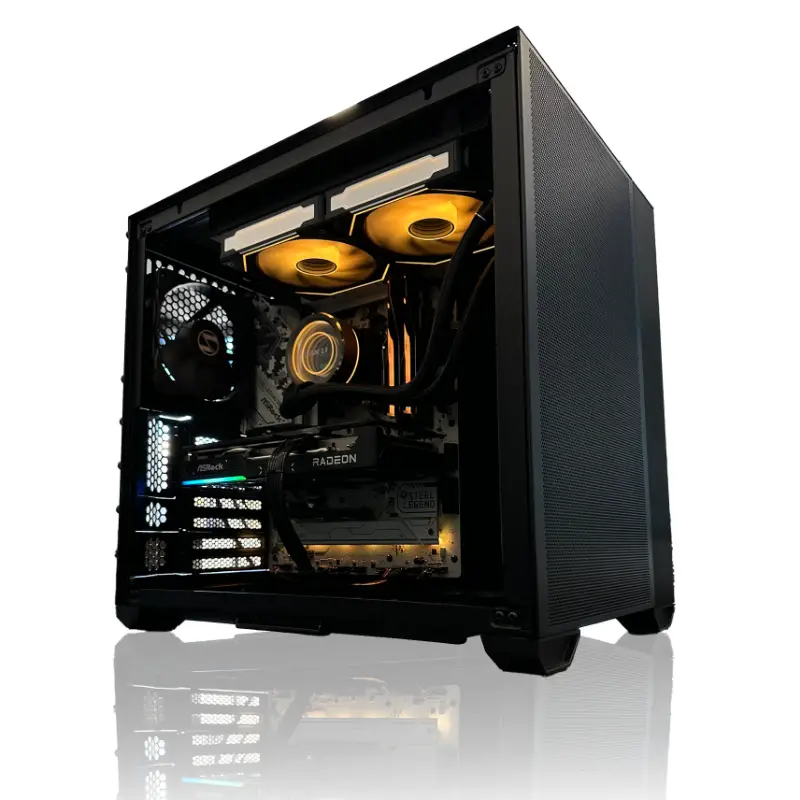 AMD VORTEX Proton fast 1440p AMD gaming computer