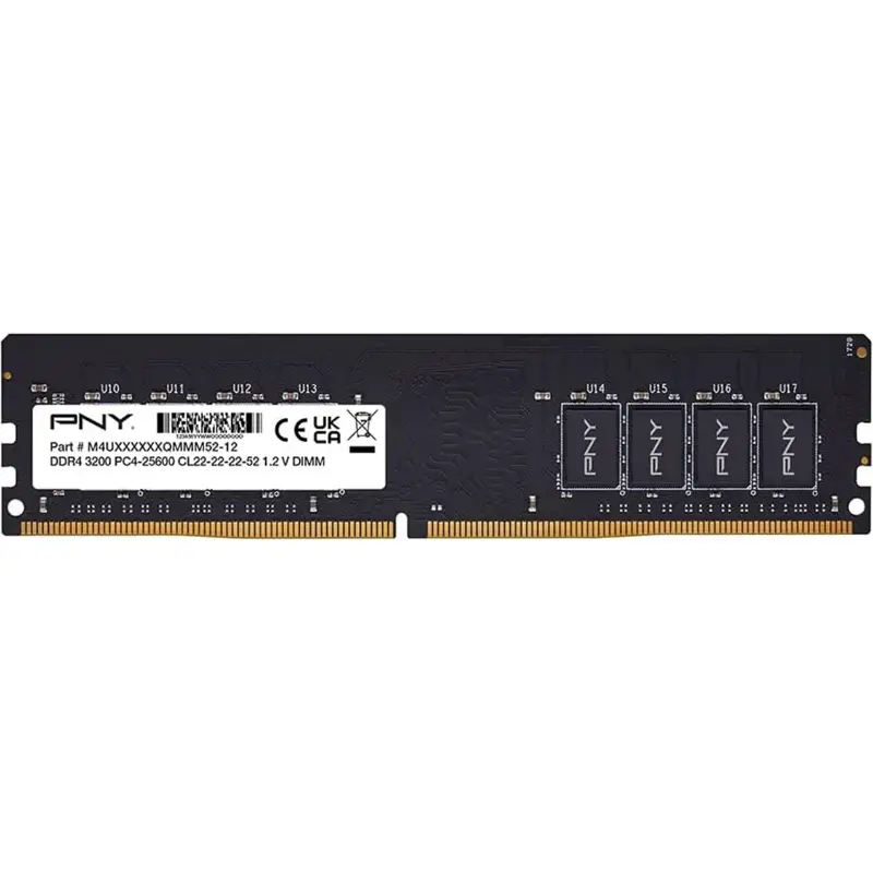 Picture of PNY DDR4 8GB Memory DIMM 3200 MHz Bulk
