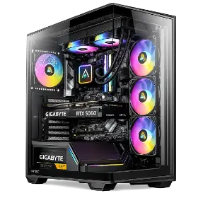 Intel BLAZE Surge high-performance multitasking and gaming PC setup