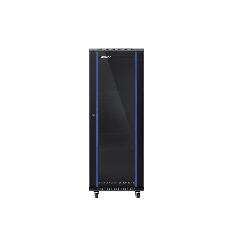 Picture of Marsriva Pioneer 6837 Network Server Cabinet 600*800*37U 1xShelf 4xFans (2-pack)