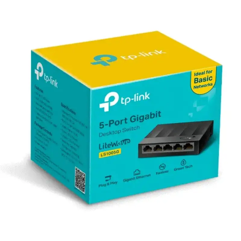 Picture of TP-Link LS1005G 5-port Desktop Switch