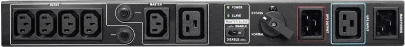 Picture of PowerWalker MBS/PDU 19in 1-3kVA for all 1-3KVA Rack Type UPS Art. No. 10120501