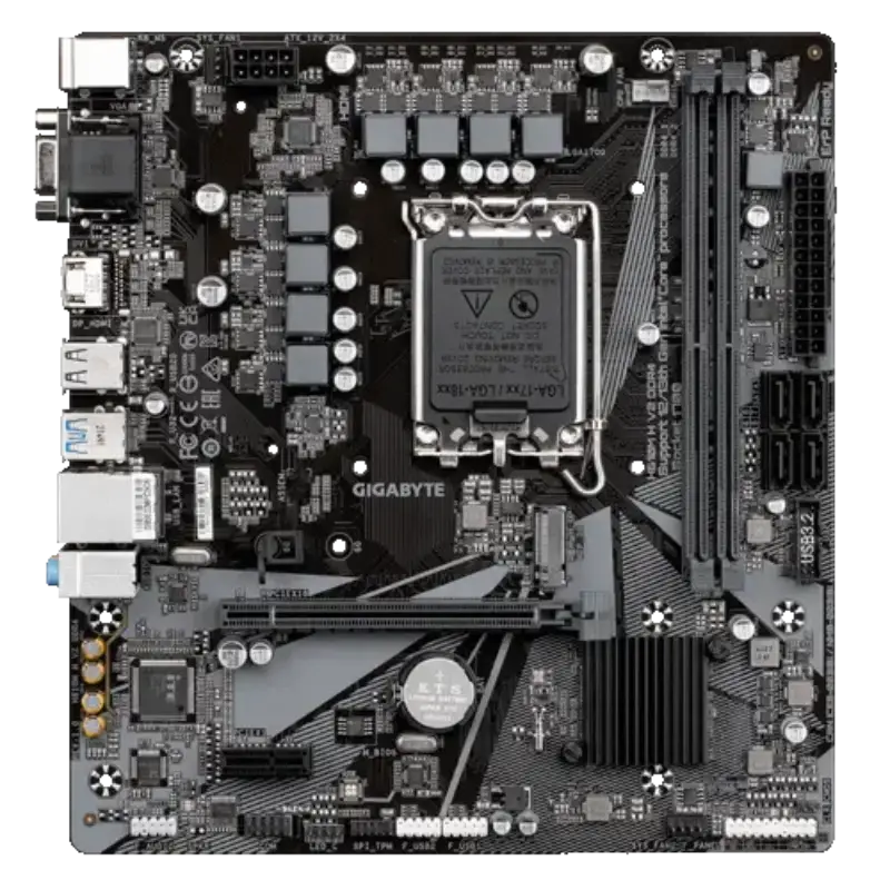 Picture of Gigabyte H610M H V2 G10 DDR5 Motherboard