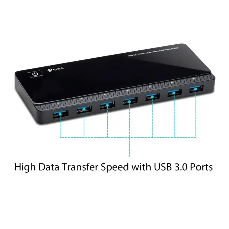 Picture of TP-Link UH720 USB 3.0 Powered 7-Port Hub with 2 Charging Ports