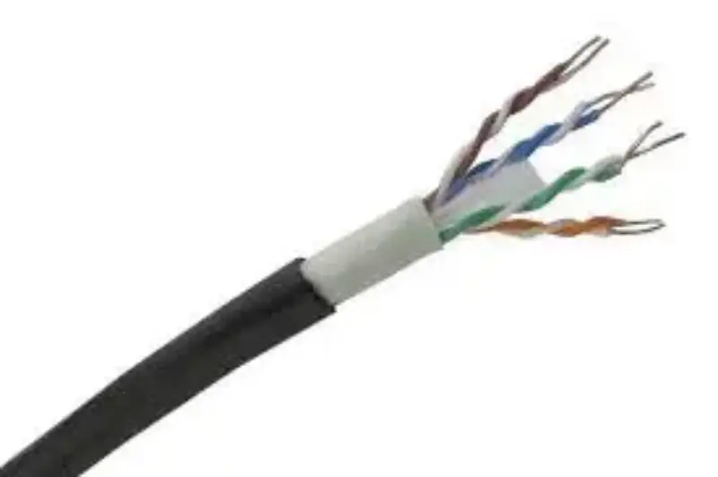Picture of TapeCom UTP CAT6 24AWG 305m CCA Outdoor Black